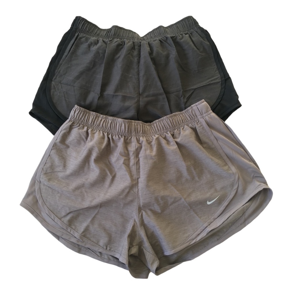Two Pairs of Nike Women’s Tempo Running Shorts Small NWT